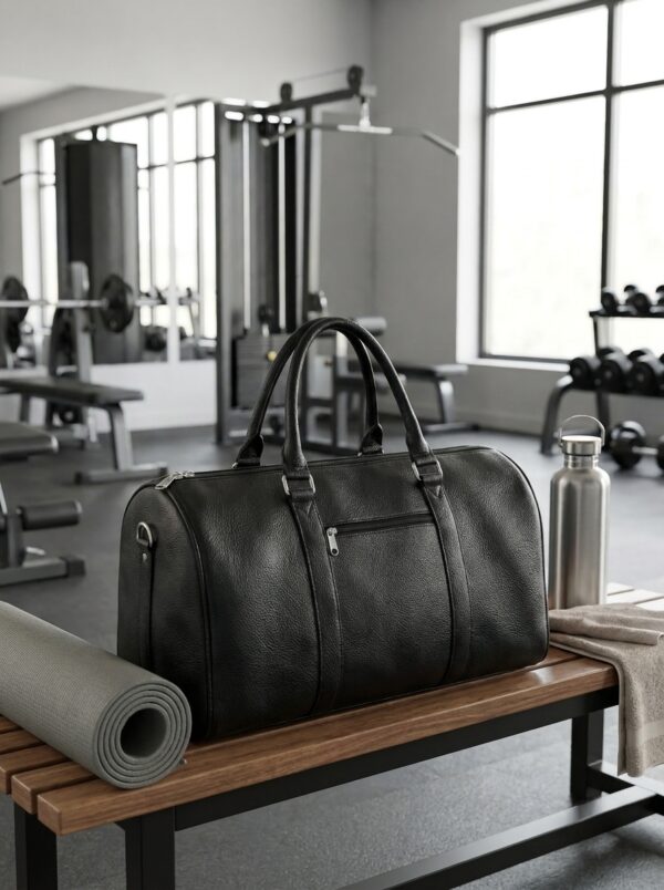 Cow Leather Duffel Bag