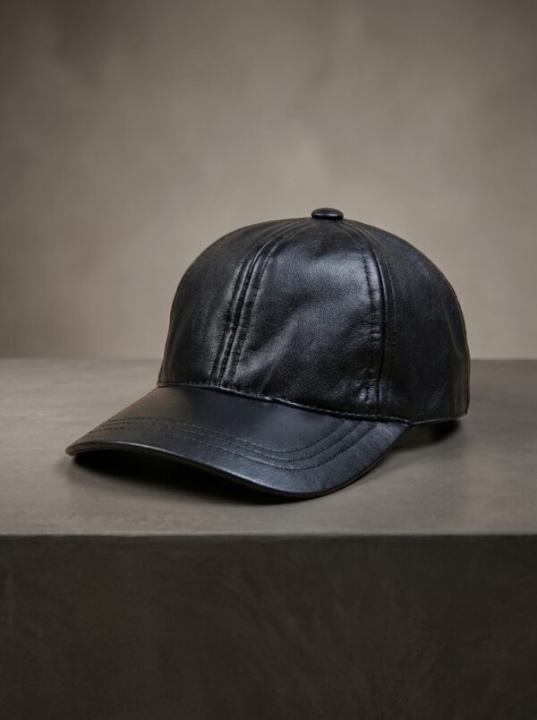Unisex Sheep Leather Cap