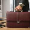 Smooth Cow Leather Office Bag