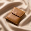 Magnetic Flap Leather Card Holder Wallet