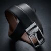 Reversible Leather Belt - Black/Brown