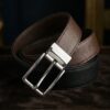 Reversible Leather Belt - Black/Brown