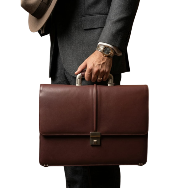 Smooth Cow Leather Office Bag