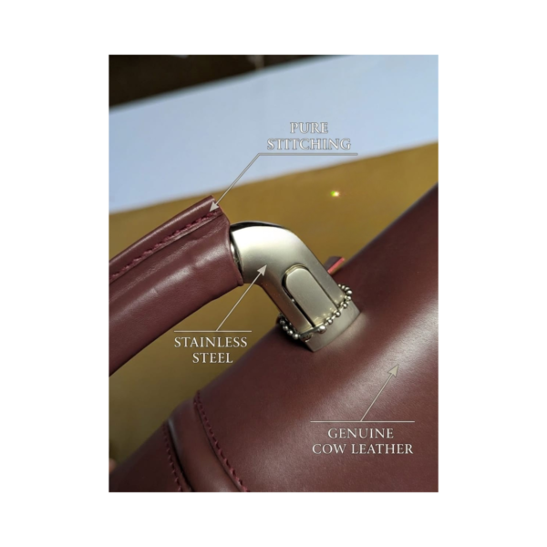 Smooth Cow Leather Office Bag