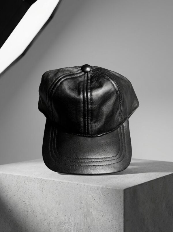 Unisex Sheep Leather Cap