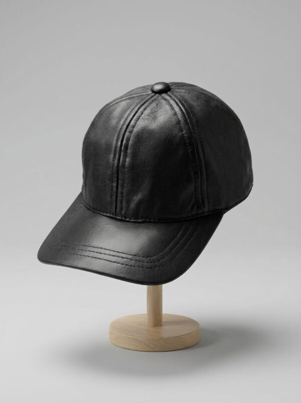 Unisex Sheep Leather Cap